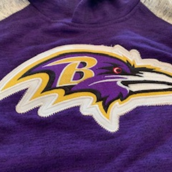 NEW Ravens Kids Size 5/6 Hoodie - Picture 6 of 8